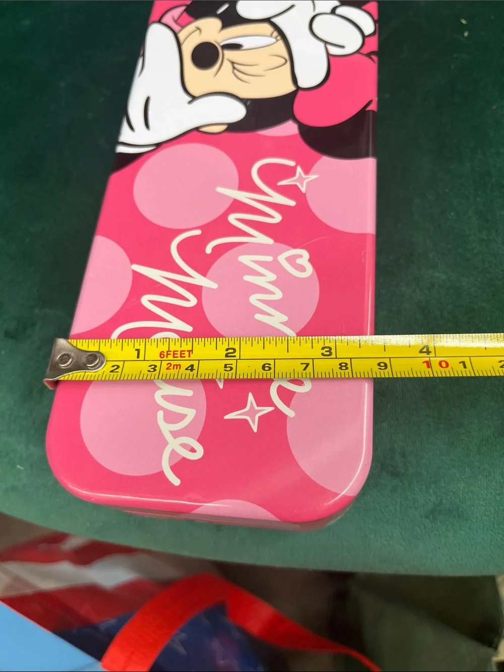 Disney Minnie Mouse Pink Polka Dot Pencil Case